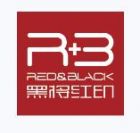 黑将红印logo